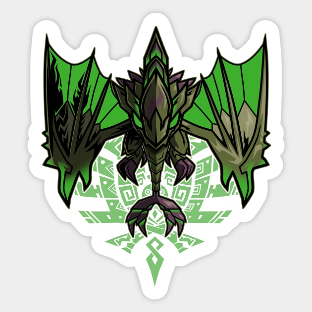 Astalos | Monster Hunter Sticker by YhaniDoriasArts